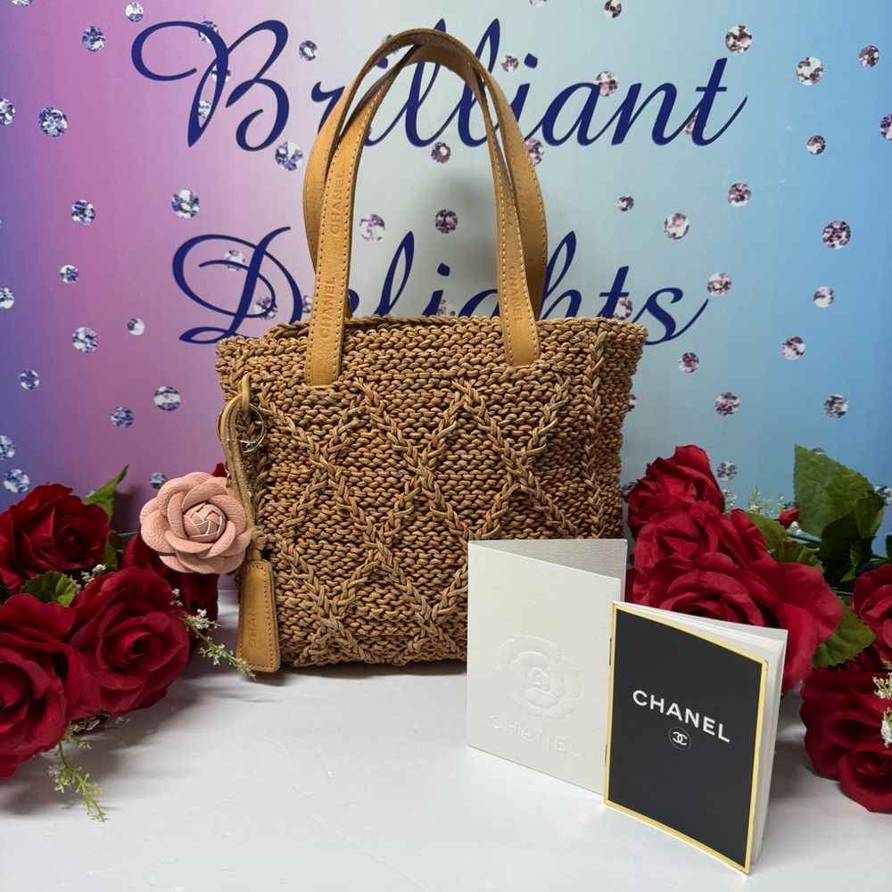 🫣SUPER SALE! CHANEL WOVEN CALF TOTE COLLECTORS!